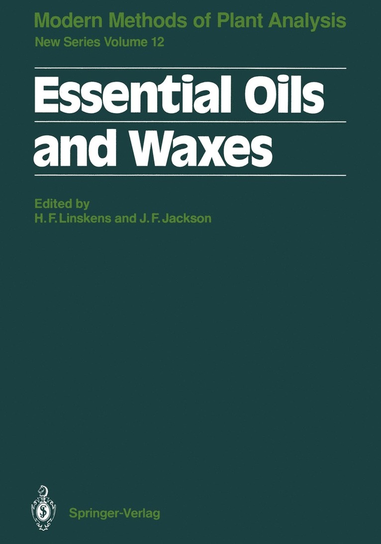 Essential Oils and Waxes 1