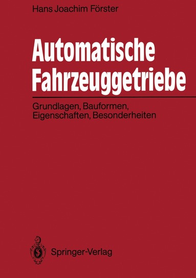 bokomslag Automatische Fahrzeuggetriebe