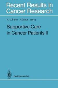 bokomslag Supportive Care in Cancer Patients II