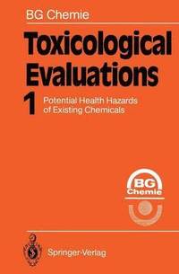 bokomslag Toxicological Evaluations