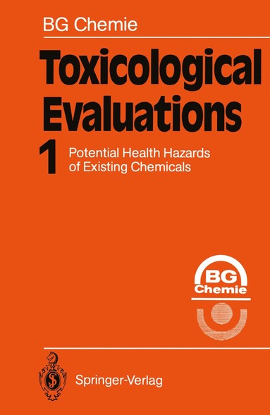 bokomslag Toxicological Evaluations