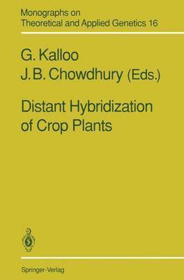 G. Kalloo, J.B. Chowdhury, J. B. Chowdhury - Distant Hybridization of Crop Plants, Häftad