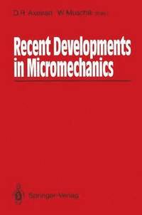 bokomslag Recent Developments in Micromechanics