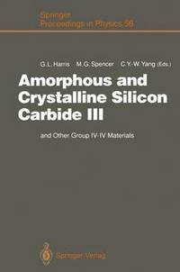 bokomslag Amorphous and Crystalline Silicon Carbide III