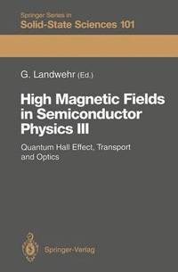 bokomslag High Magnetic Fields in Semiconductor Physics III