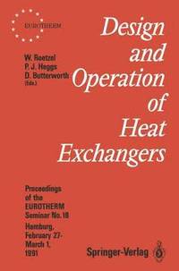 bokomslag Design and Operation of Heat Exchangers