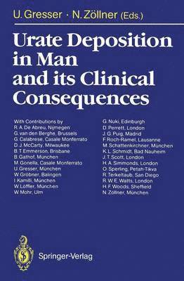 Urate Deposition in Man and its Clinical Consequences 1