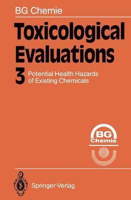 bokomslag Toxicological Evaluations