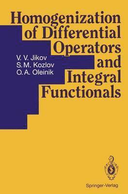 bokomslag Homogenization of Differential Operators and Integral Functionals