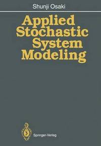bokomslag Applied Stochastic System Modeling