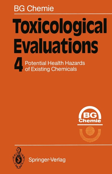 bokomslag Toxicological Evaluations