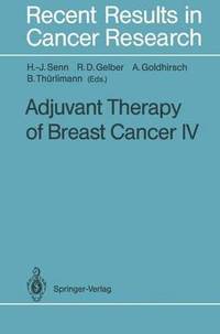bokomslag Adjuvant Therapy of Breast Cancer IV