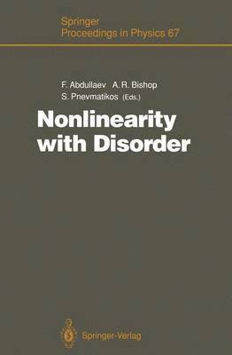 Nonlinearity with Disorder 1