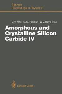 bokomslag Amorphous and Crystalline Silicon Carbide IV
