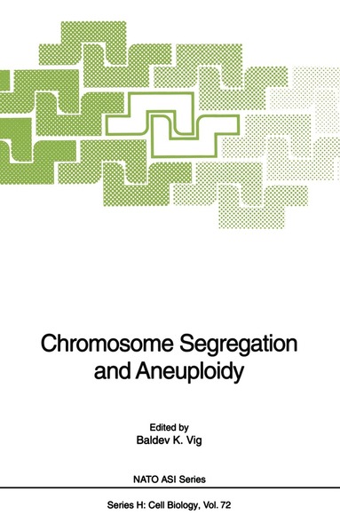 bokomslag Chromosome Segregation and Aneuploidy