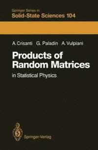 bokomslag Products of Random Matrices