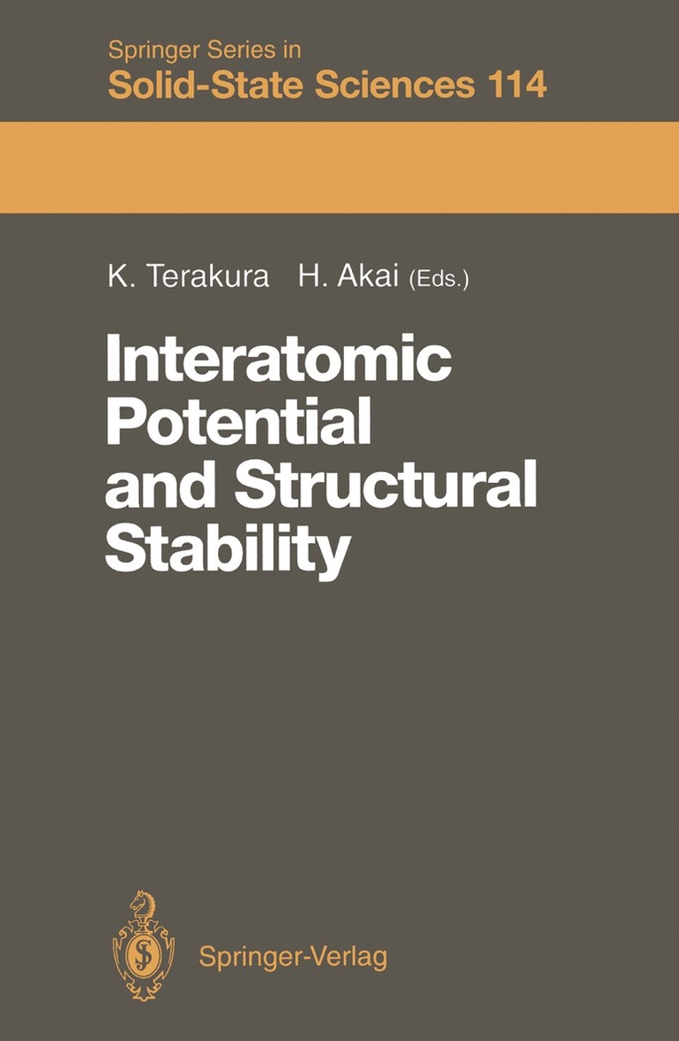 Interatomic Potential and Structural Stability 1