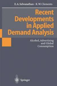 bokomslag Recent Developments in Applied Demand Analysis