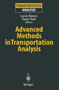 bokomslag Advanced Methods in Transportation Analysis