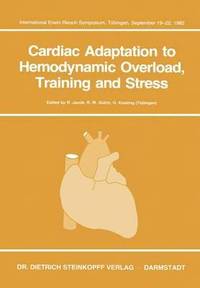 bokomslag Cardiac Adaptation to Hemodynamic Overload, Training and Stress