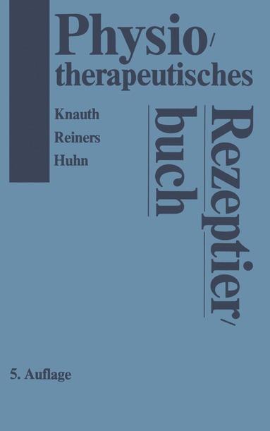 bokomslag Physiotherapeutisches Rezeptierbuch