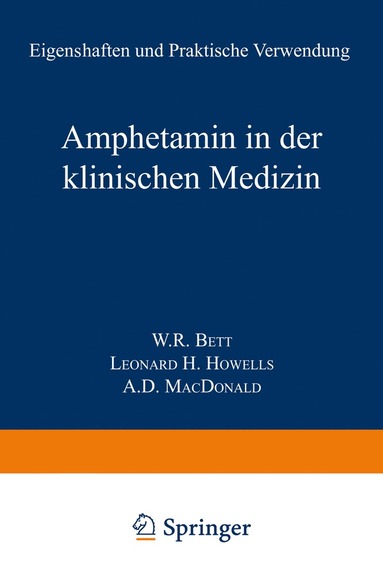 bokomslag Amphetamin in der Klinischen Medizin