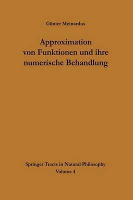 bokomslag Approximation von Funktionen und ihre numerische Behandlung