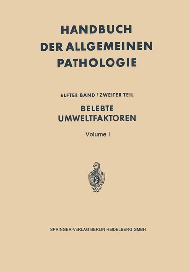 J. Springer, F. Roulet, R. -E. Bader, O. Klamerth, E. G. Nauck, G. Piekarski, G. Poetschke, S. Scheidegger, H. Vogel - Belebte Umweltfaktoren, Häftad