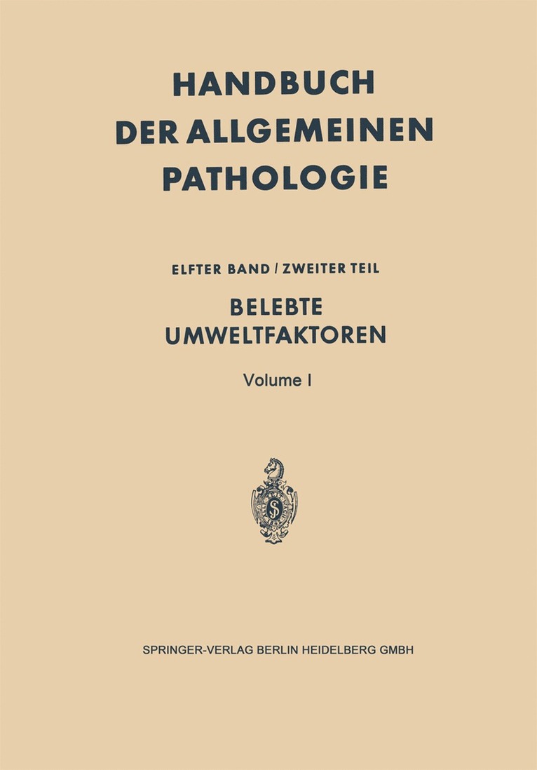 J. Springer, F. Roulet, R. -E. Bader, O. Klamerth, E. G. Nauck, G. Piekarski, G. Poetschke, S. Scheidegger, H. Vogel - Belebte Umweltfaktoren, Häftad
