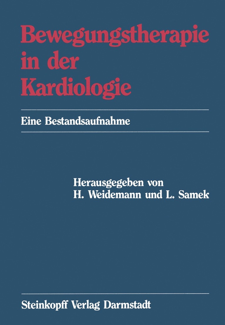 Bewegungstherapie in der Kardiologie 1