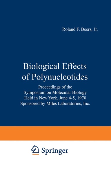 bokomslag Biological Effects of Polynucleotides