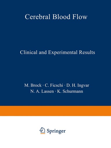 bokomslag Cerebral Blood Flow