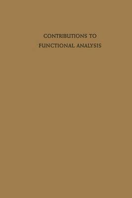 bokomslag Contributions to Functional Analysis