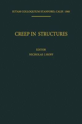 bokomslag Creep in Structures