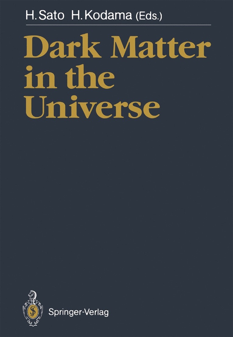 Dark Matter in the Universe 1