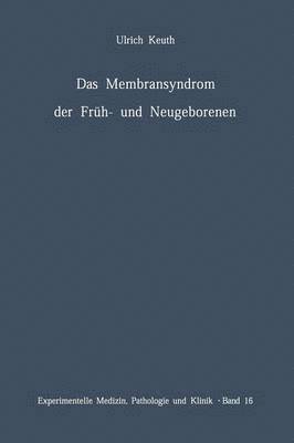 bokomslag Das Membransyndrom der Frh- und Neugeborenen