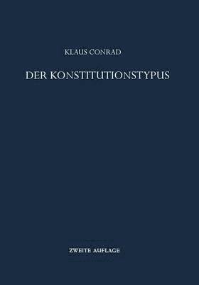 bokomslag Der Konstitutionstypus