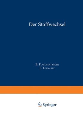 bokomslag Der Stoffwechsel