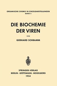 bokomslag Die Biochemie der Viren