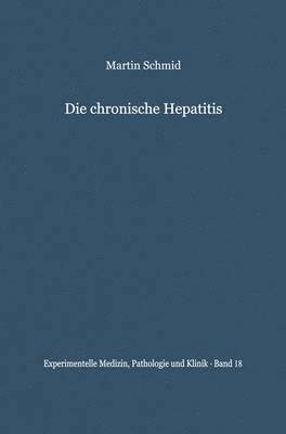 bokomslag Die chronische Hepatitis