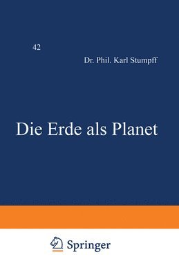 bokomslag Die Erde als Planet
