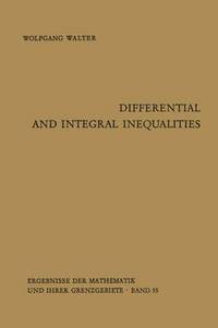 bokomslag Differential and Integral Inequalities