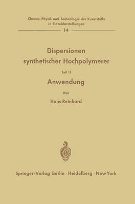 bokomslag Dispersionen synthetischer Hochpolymerer