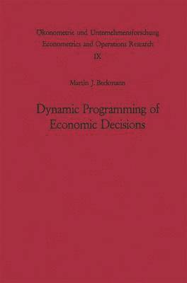 bokomslag Dynamic Programming of Economic Decisions