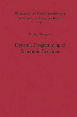 bokomslag Dynamic Programming of Economic Decisions