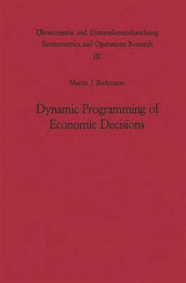 Dynamic Programming of Economic Decisions 1