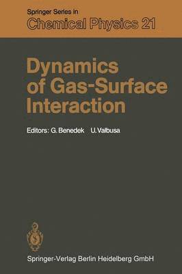 Giorgio Benedek, U. Valbusa - Dynamics of Gas-Surface Interaction, Häftad