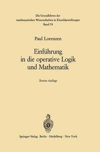 bokomslag Einfhrung in die operative Logik und Mathematik