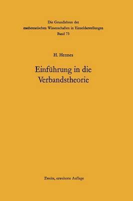 Einfhrung in die Verbandstheorie 1