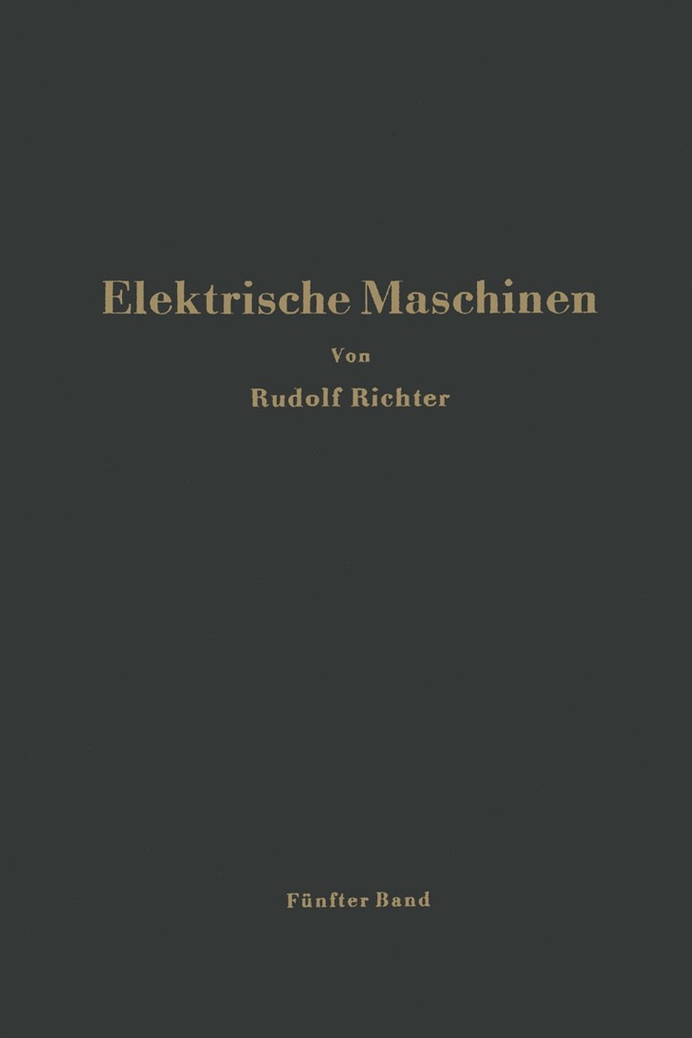 Elektrische Maschinen 1